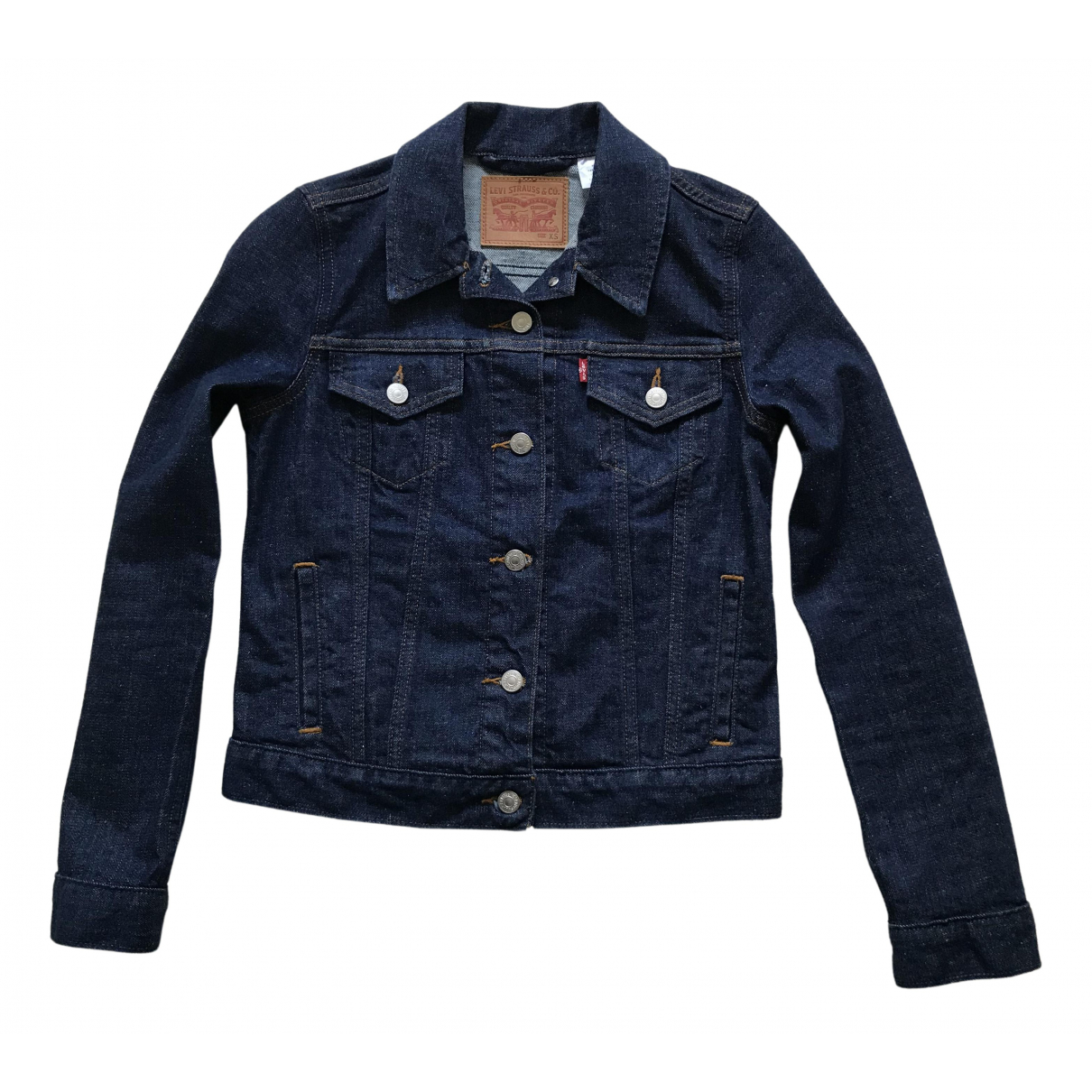Biker jacket Levi's Blue size XS 
